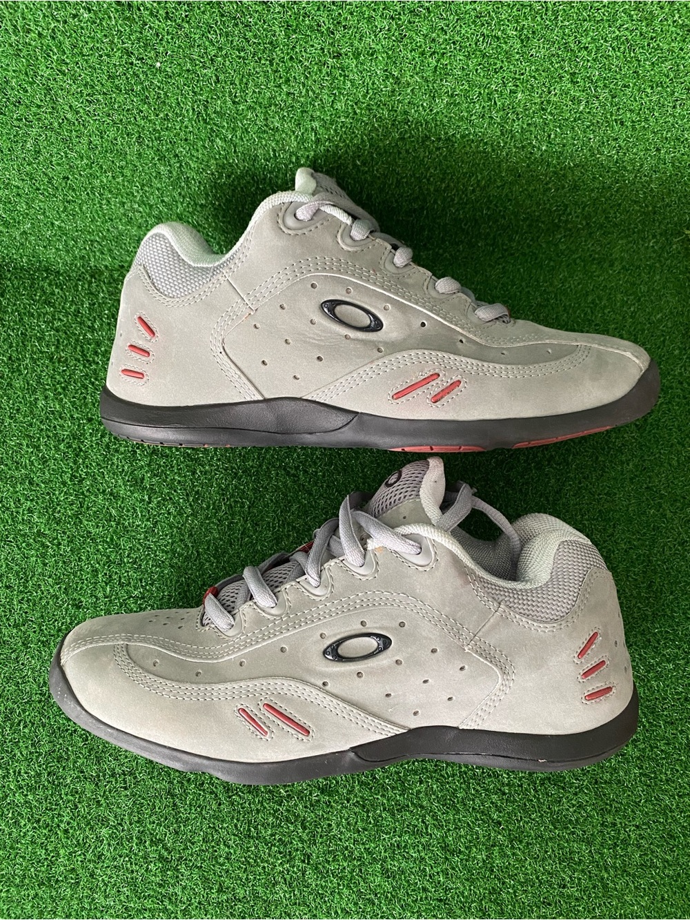 Vintage Oakley Go Kart Shoes Skateboard Y2K Chunky Shoes Sz 10.5 (like Sz 10)